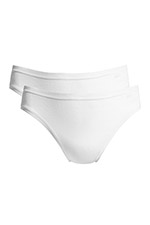 Esprit Set van 2 slips, van katoenmix White for Women