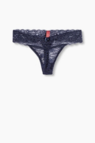 Esprit Kanten string Navy for Women