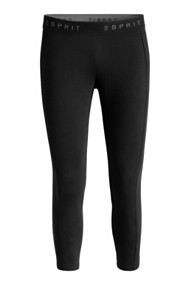 Esprit Jersey sportcapri van katoen-stretch Black for Women