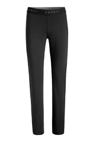 Esprit Sportbroek van katoen-stretch jersey Black for Women