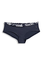 Esprit Hipster-short met gedessineerde band Navy for Women