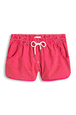 Esprit Geweven short met strepen Pink Fuchsia for Women