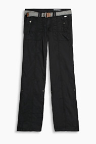 Esprit PLAY broek van 100% katoen Black for Women