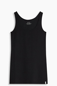 Esprit Basic tanktop, katoen-stretch Black for Women