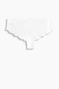Esprit Hipster-short van florale kant White for Women