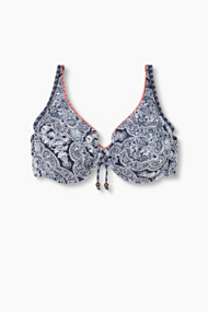 Esprit Ongewatteerde beugeltop, grote cupmaten Navy for Women