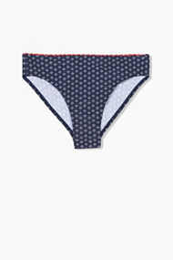 Esprit Slip met kleine print en paspels Navy for Women