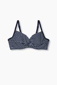 Esprit Ongewatteerde beugeltop voor grote cups Navy for Women
