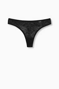 Esprit NYE hipster-string met gebloemde kant Black for Women