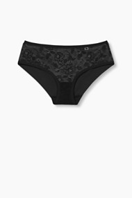 Esprit NY EDITION hipster-short met kant Black for Women