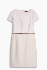 Esprit Kokerjurk met veel stretch Nude for Women