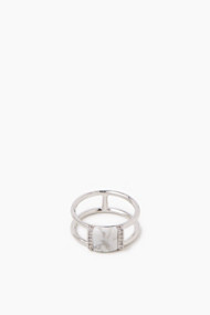 Esprit Ring met steen met marmerlook for Women