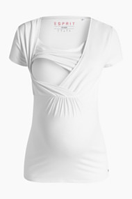 Esprit Soepel, stretchy shirt voedingsfunctie White for Women