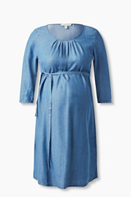 Esprit Soepele jurk met denimlook Medium Washed for Women