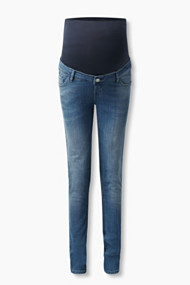 Esprit Stretchjeans met band over de buik Medium Washed for Women