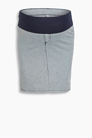 Esprit Katoenen stretchrok, band onder de buik Night Blue for Women