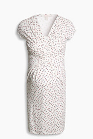 Esprit Voedingsjurk van elastische jersey Off White for Women