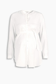 Esprit Fijne overhemdblouse van 100% katoen Off White for Women