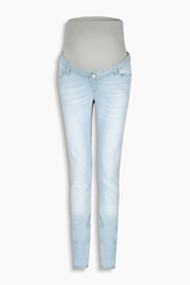 Esprit Stretchjeans met band over de buik Light Washed for Women