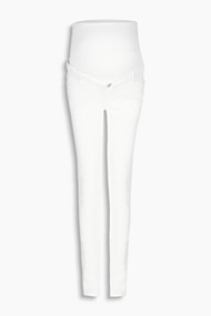 Esprit Smalle stretchjeans, bovenbuikband White for Women