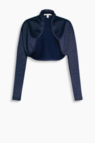 Esprit Bolero van glinsterend, fijngebreid lurex Night Blue for Women
